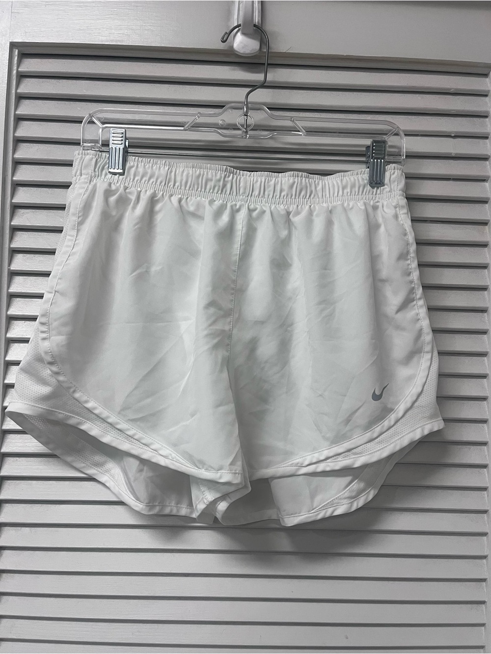 Nike White Women's Athletic Shorts